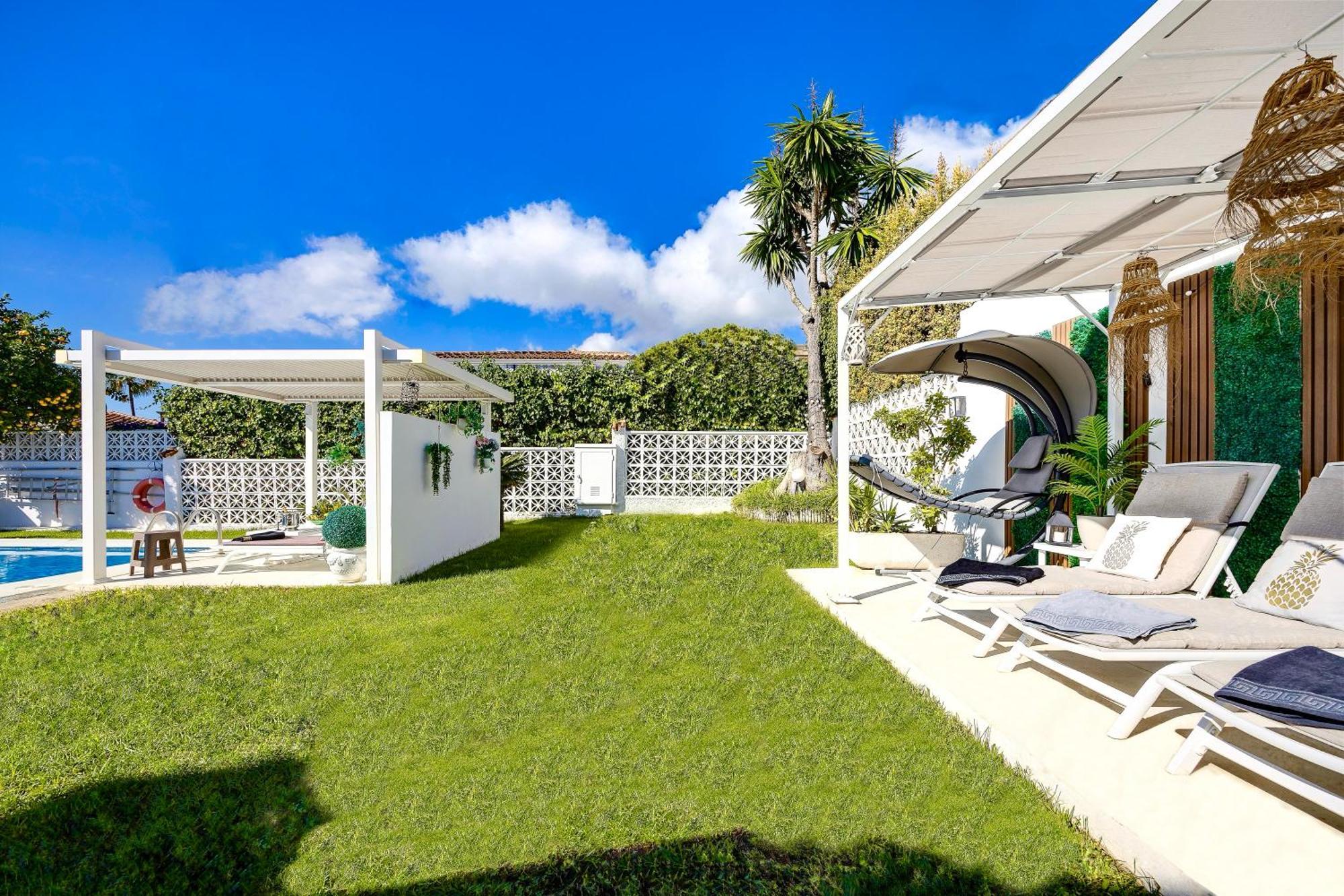 Villa Casacara Marbella Beachside Costabella -Spain Exterior foto